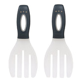 مقابض تقديم سلطة - رمادي