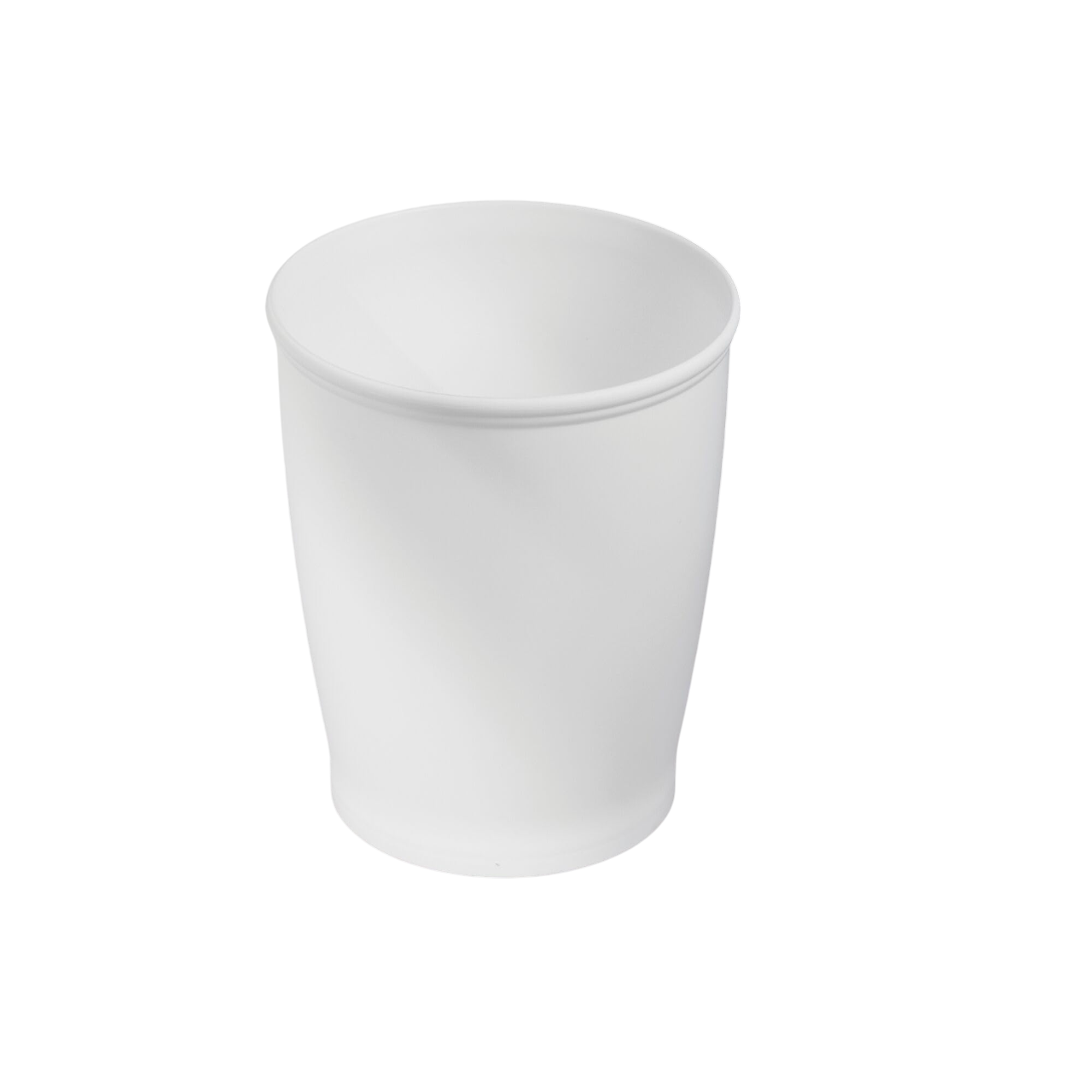 Interdesign Trash Can Wastebasket -White