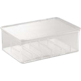 صندوق تنظيم مع غطاء الحجم: 27.3 × 18.4 × 9.5 سم