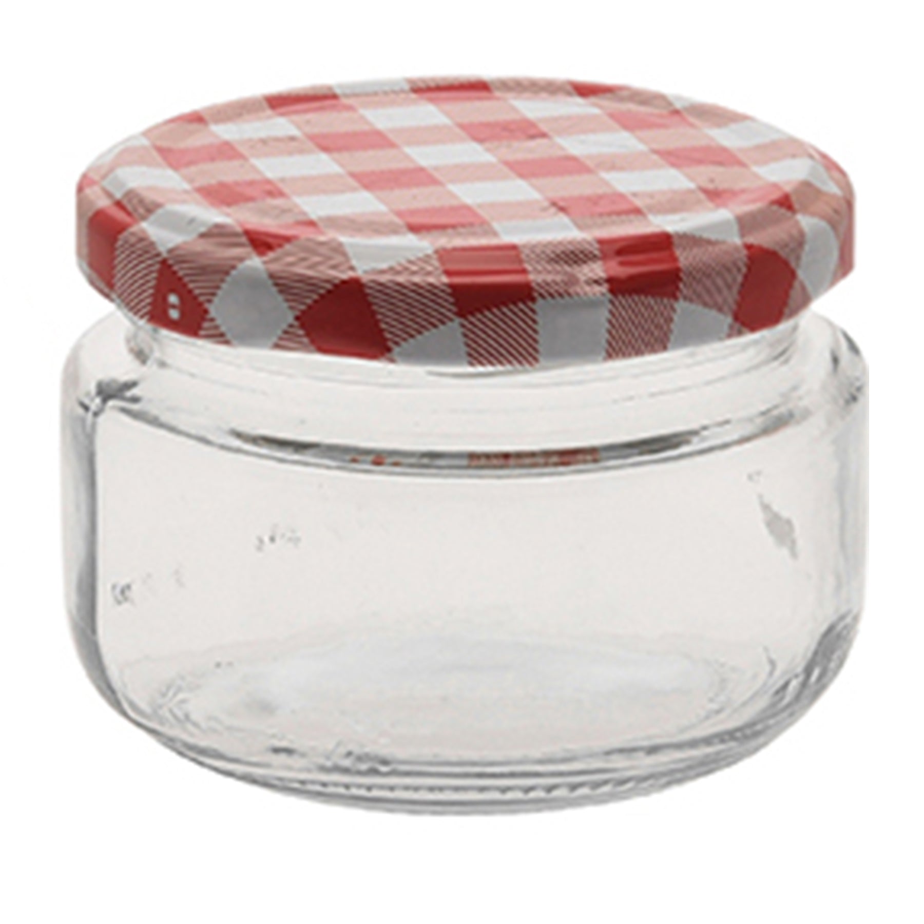 Glass jar with lid, Clear
