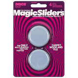 Magic Sliders Rnd Non-Skid Oak Caster Cups 2" -Multicolor