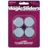 Magic Sliders Squar Unbreakable Caster Cups 1-13/16" - Gray