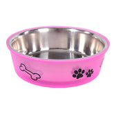 Stainless steel dog bowl 215 mm