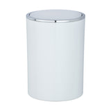 Wenko Swing Cover Bin Inca - White