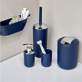 Swing cover bin - Dark Blue