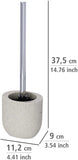 Toilet brush with holder, Beige