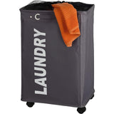 Laundry Bin Quadro Grey