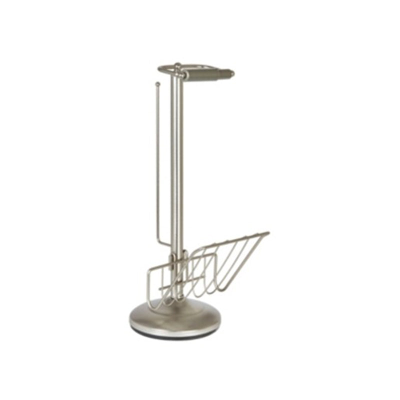 Better Living Toilet Caddy Satin Nickel - Silver