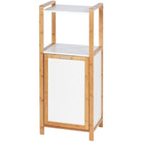 Shelving Unit with Laundry Basket, 30 Liters