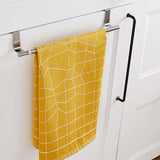 Door holder - 60 cm, Matt Silver/Black