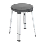 Wenko Shower Step Model Secura Premium - Silver/Black