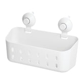 Suction Shower Caddy, White