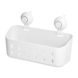 Suction Shower Caddy, White