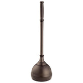 Idesign Kent Plunger Capsule, Bronze -Toilet Plunger