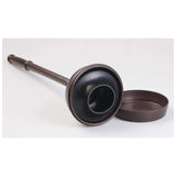 Idesign Kent Plunger Capsule, Bronze -Toilet Plunger