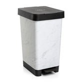 Smart Pedal Bin 25L - Marble Black