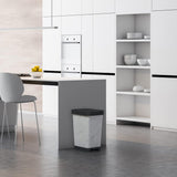 Smart Pedal Bin 25L - Marble Black