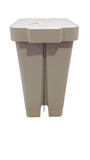 Pedal Bin With Smooth Cover 25 Liter - Beige
