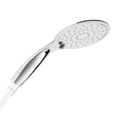 دش يدوي بمرآة- فضي