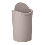 Dustbin with swing lid, Grey
