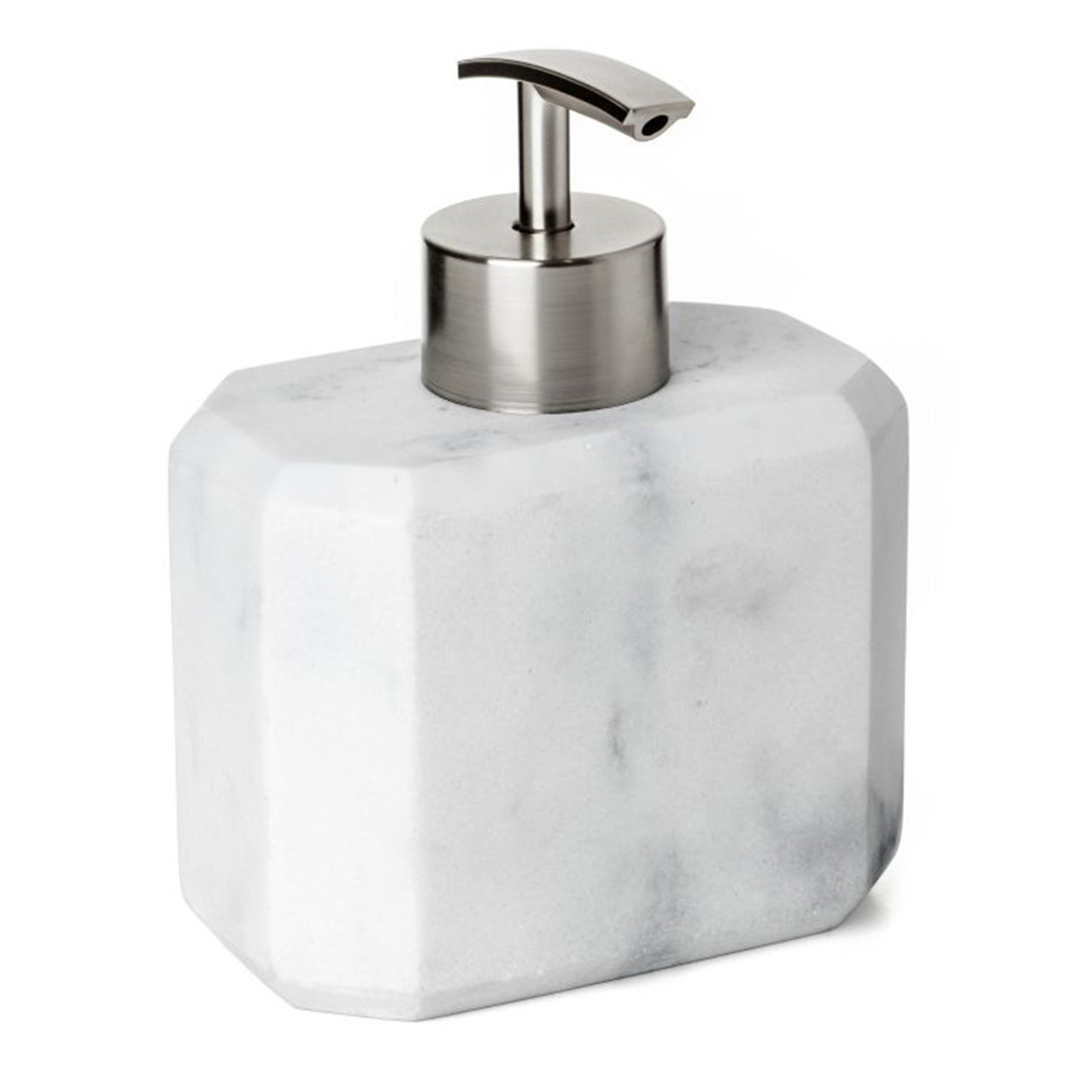 Liquid Soap Dispenser - marble white