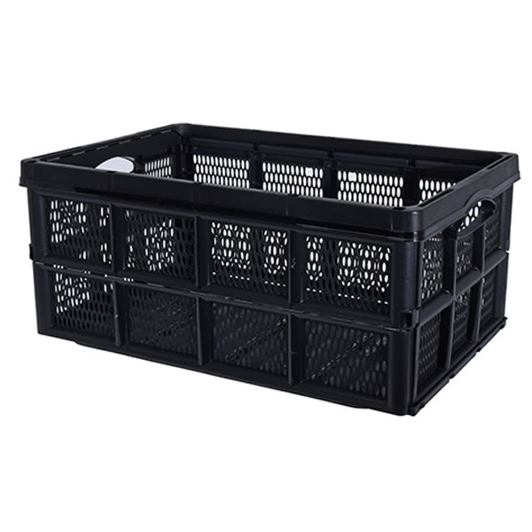 Foldable Basket with handles, Black
