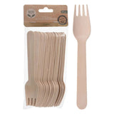 Wood fork Set - 20 pcs