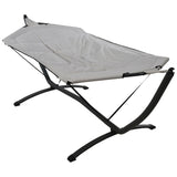 Hammock With Metal Stand - Gray