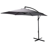 Ambiance Umbrella Banana Dia 300Cm-Dark Grey