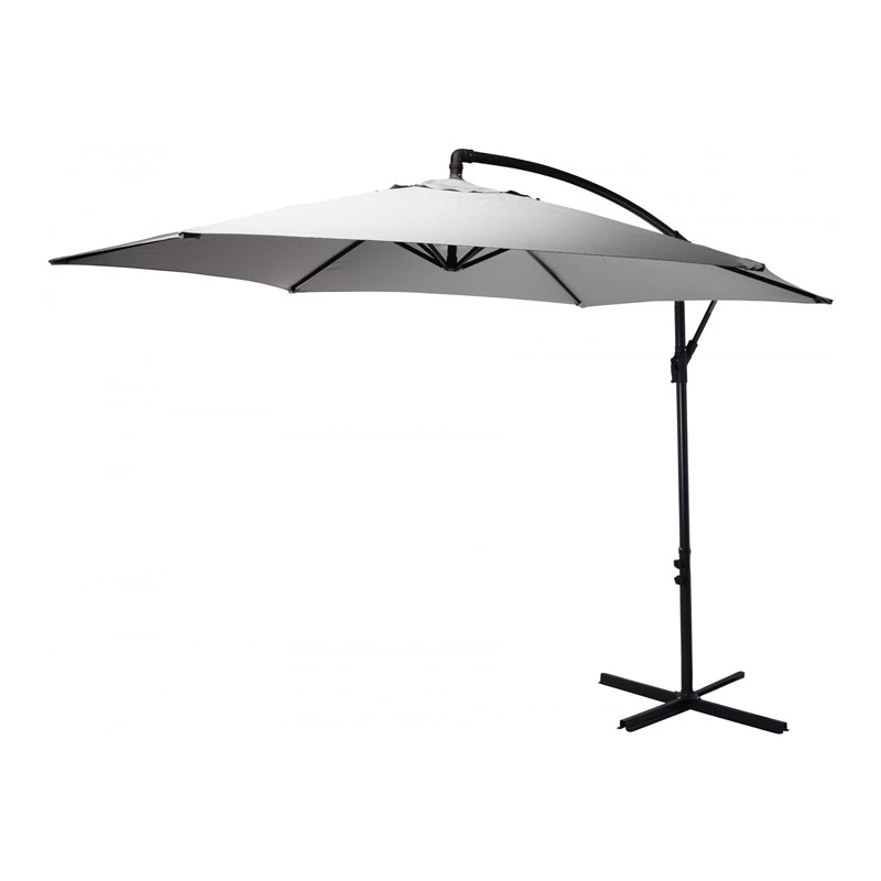 Umbrella Banana Dia 300Cm Light - Gray