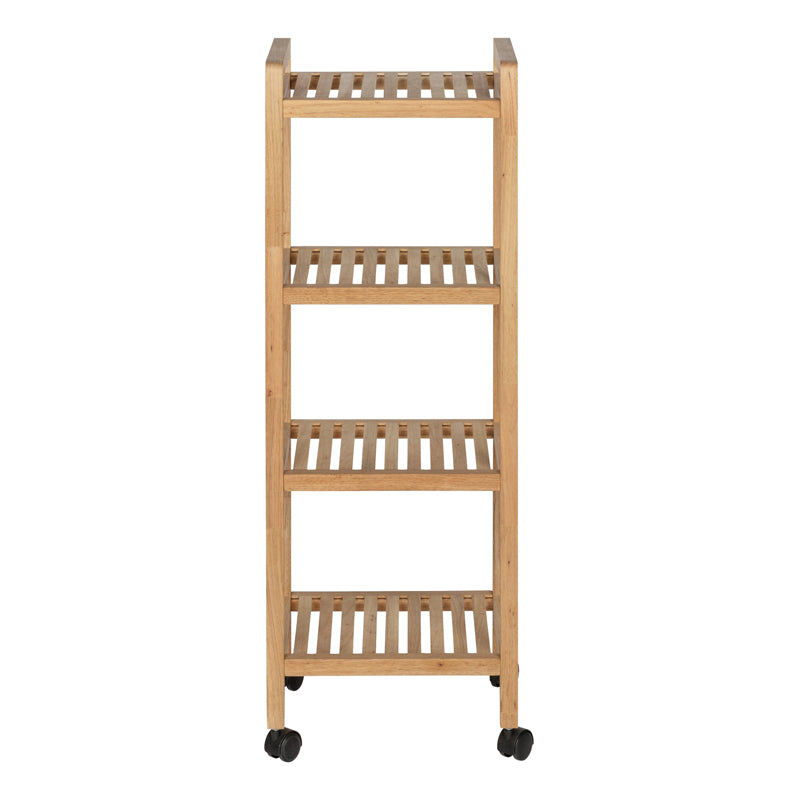 Winko 4 Tier Roller Rack Norway, Slim - Brown