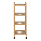 Winko 4 Tier Roller Rack Norway, Slim - Brown