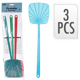 Fly Swatter Set 3 Pieces-Multicolor