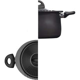 Pasta Pot with Strainer Lid - Black