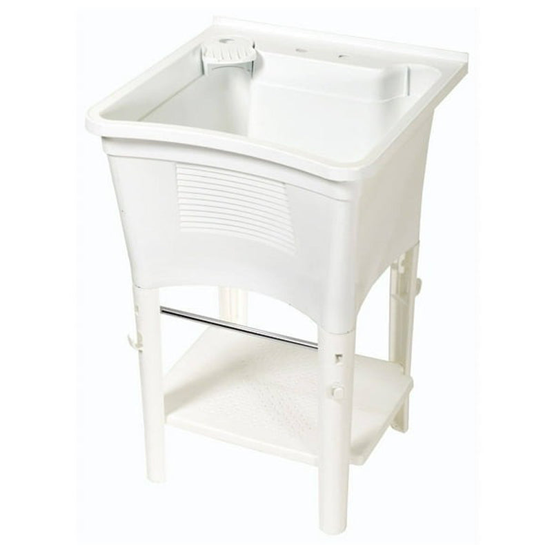 Zenith 24" Laundry & Utility Tub-White
