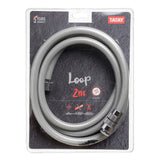 Shower hose loop, Grey