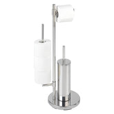 Neo Stainless Steel Toilet Roll and Brush Holder