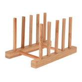 حامل أطباق بامبو صغير