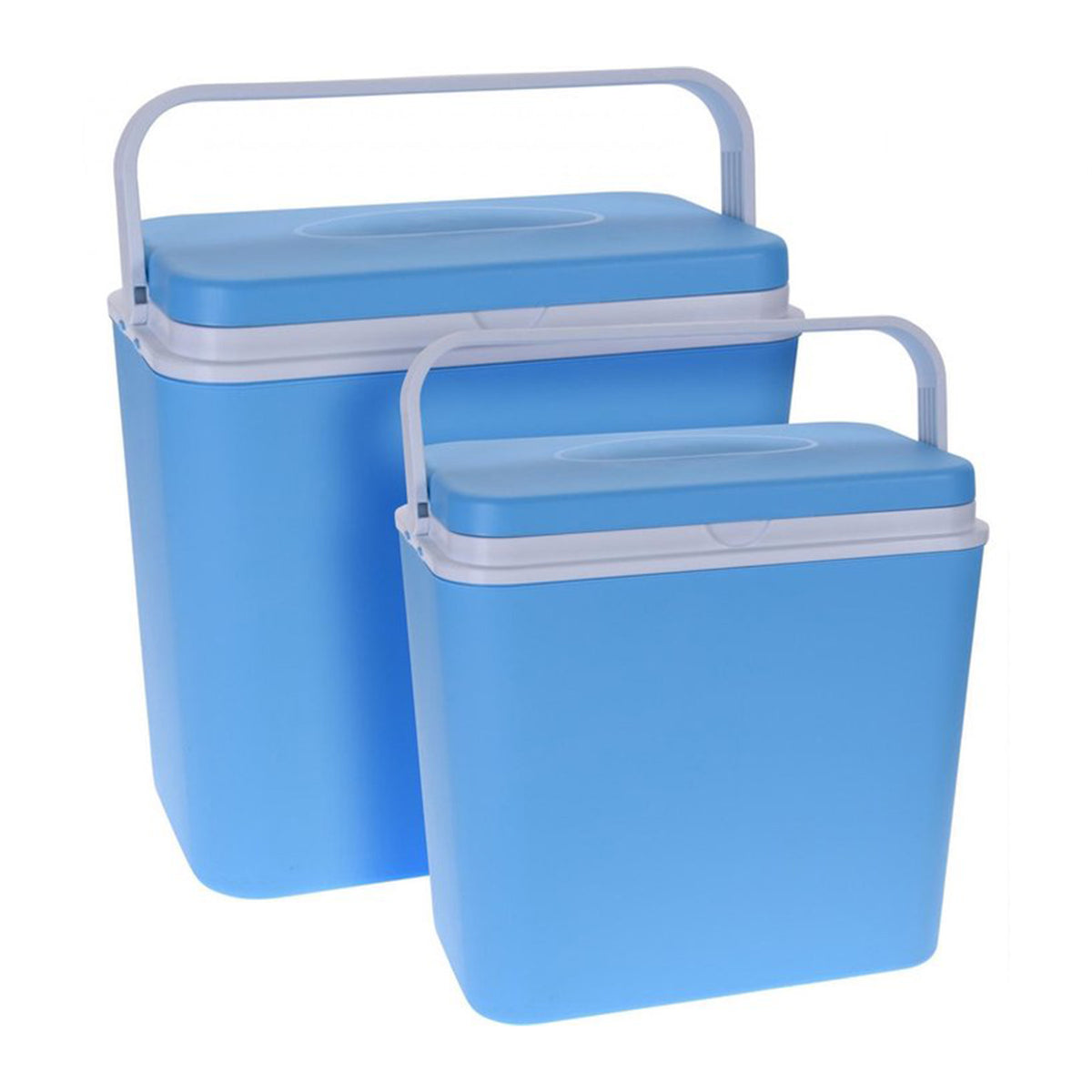 Set of 2 Cooler Boxes , Blue Color