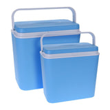 Set of 2 Cooler Boxes , Blue Color