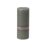 Home & Styling Candle Pillar 7X17Cm Mid-Gray