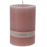 Candle Pillar 14X14Cm - Pink