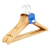 Wood Clothes hangers 6 pieces