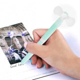 Pen with fan - Blue