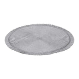 Placemat Woven - Silver