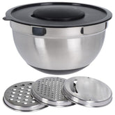 Excellent Houseware Mixingbowl Set Stainless Steel-Silver