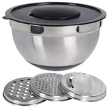 Excellent Houseware Mixingbowl Set Stainless Steel-Silver