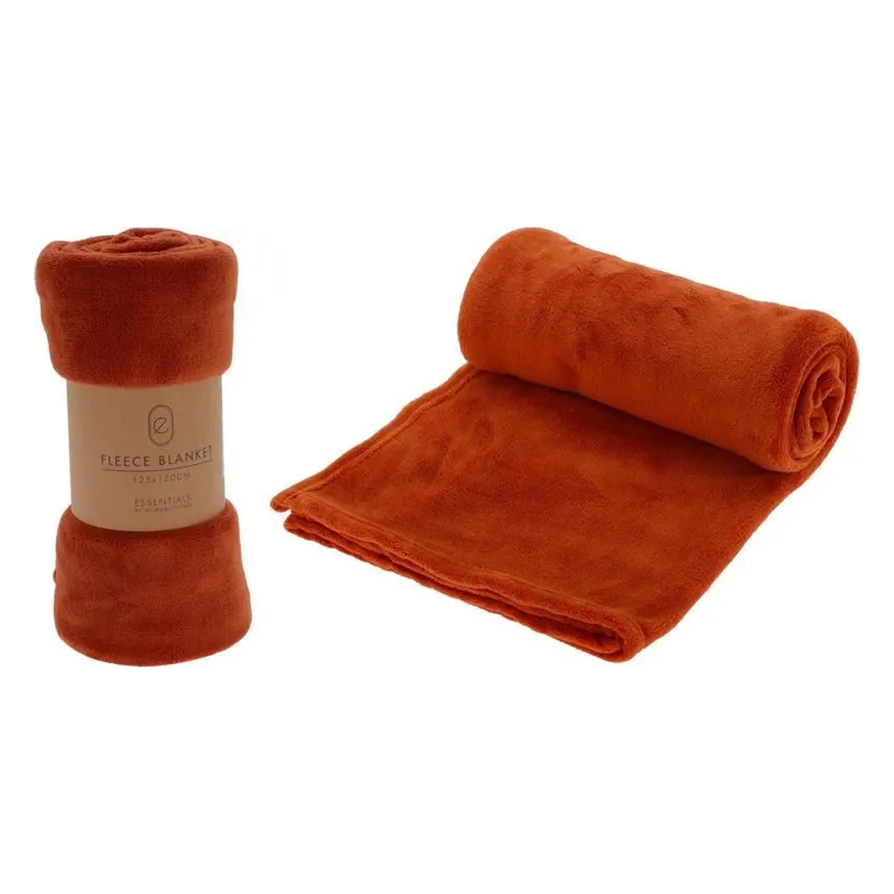 Blanket fleece - Coral red