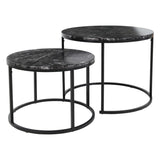 Side table metal 2 pieces