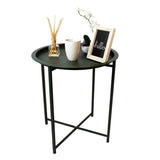 Round table - Matte green